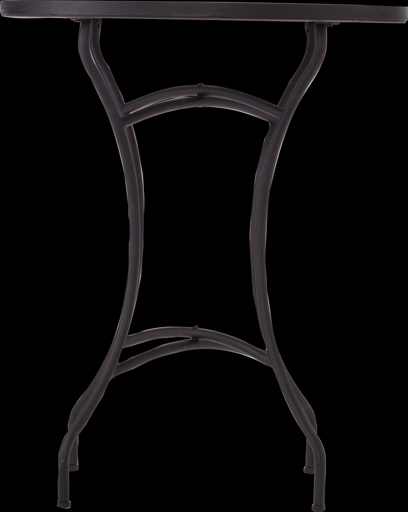 Motsie Black Outdoor End Table - Thumbnail - Image 5