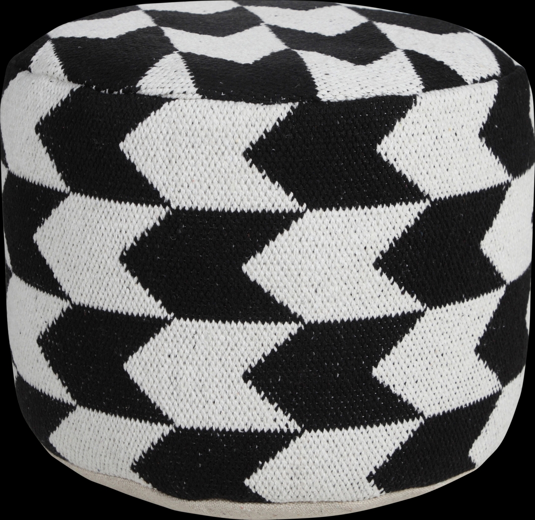 Motyn Black Pouf - Thumbnail - Image 3