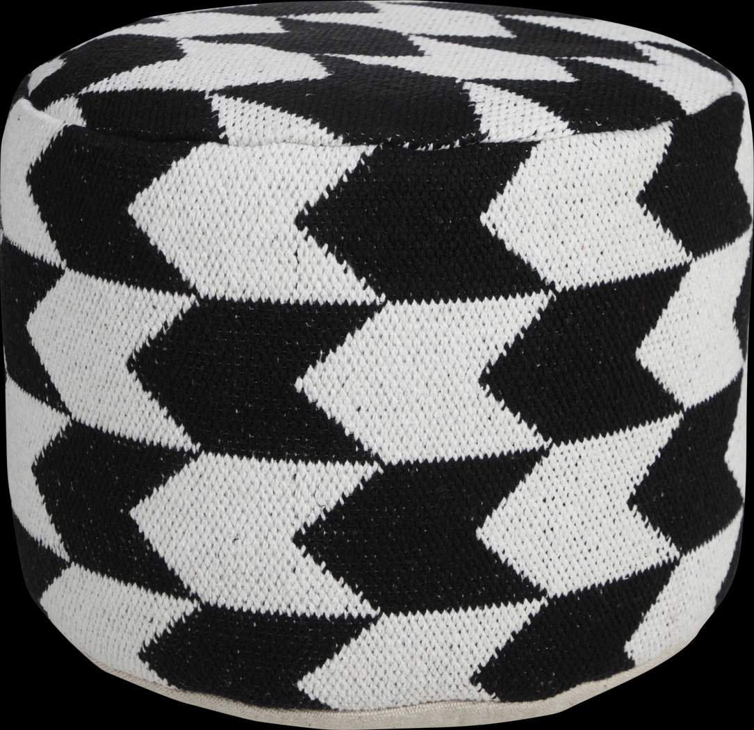 Motyn Black Pouf - Thumbnail - Image 4