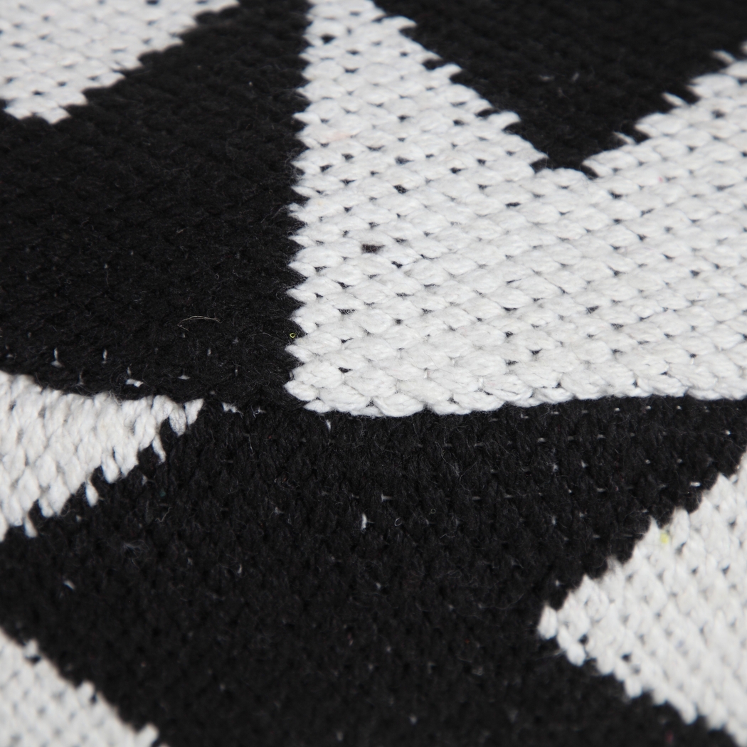 Motyn Black Pouf - Thumbnail - Image 7