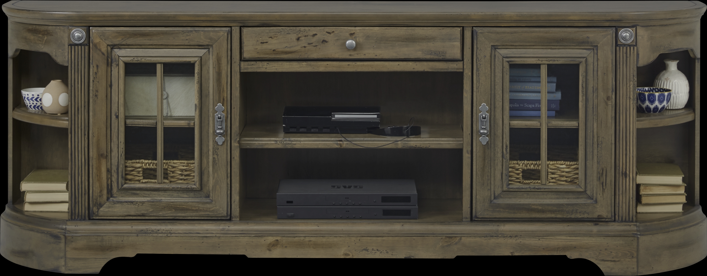 Mountain Bluff II Hickory 88 in. Console - Thumbnail - Image 2