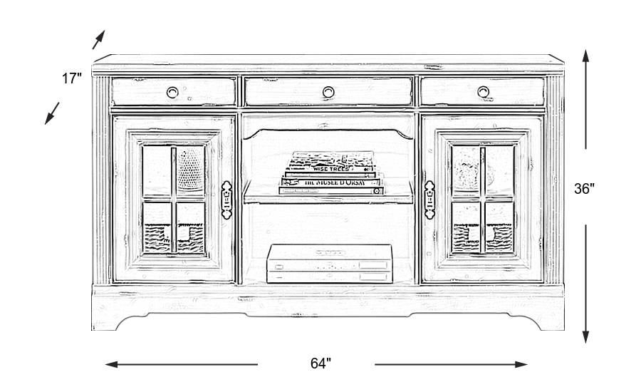 Dimension Image. Please refer to the Dimension Tab on this page for dimension details.