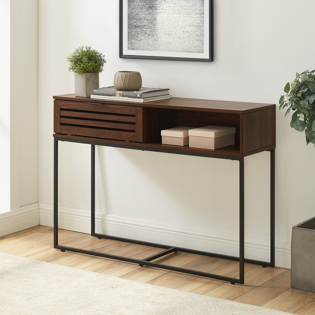 Mountain Brook Walnut Sofa Table - Thumbnail - Image 4