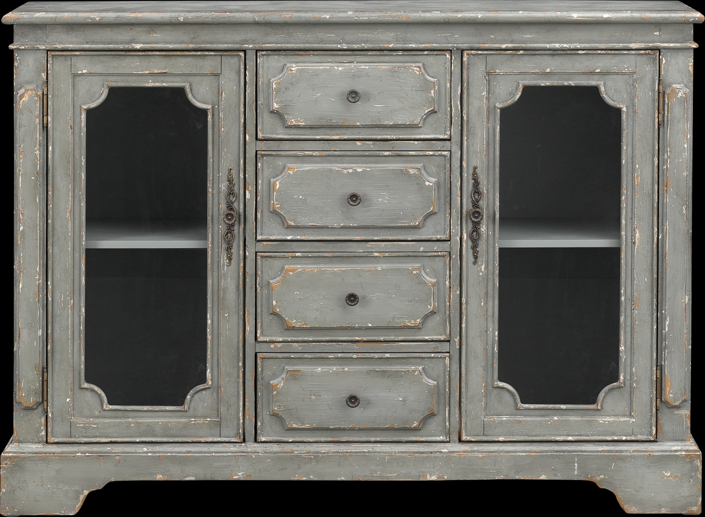 Mountmullion Gray Accent Cabinet - Thumbnail - Image 5