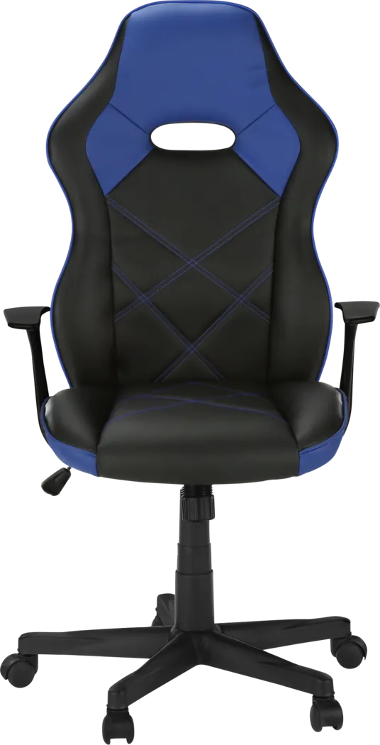 Mourovia Blue Gaming Chair - Thumbnail - Image 3