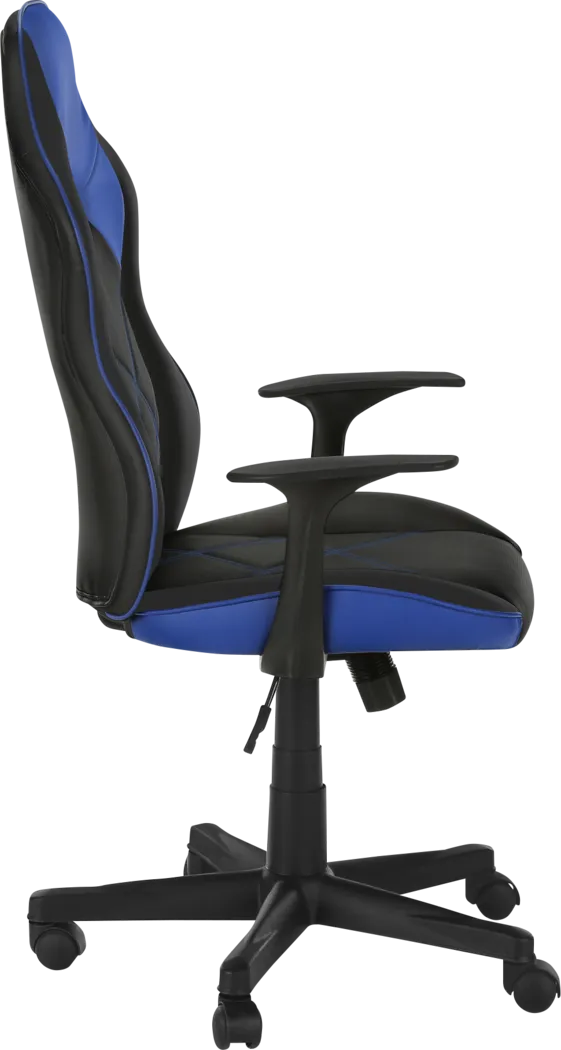 Mourovia Blue Gaming Chair - Thumbnail - Image 4