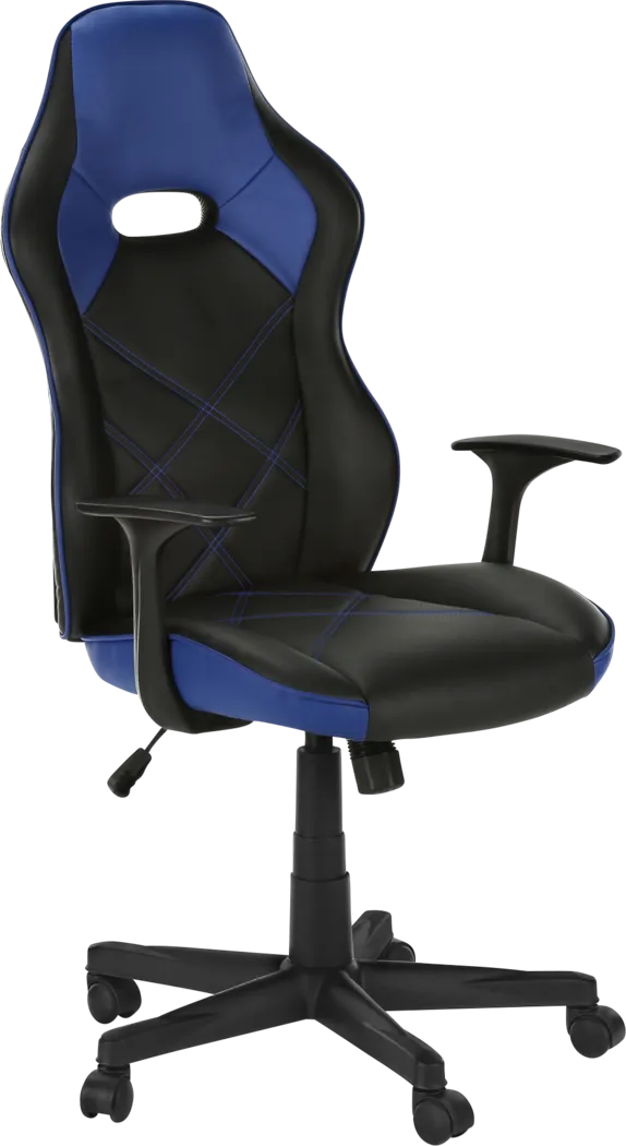 Mourovia Blue Gaming Chair - Thumbnail - Image 1