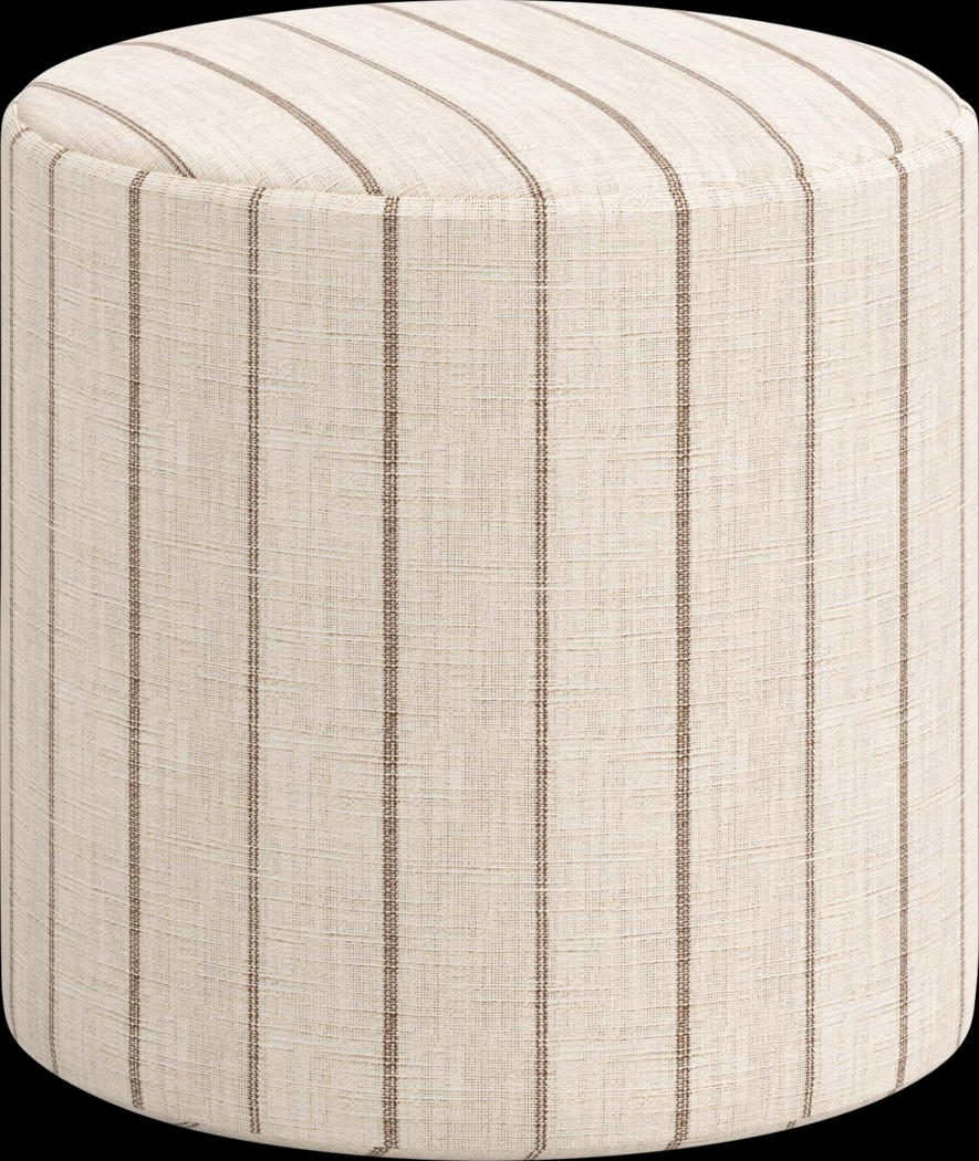 Moyle Beige Ottoman - Thumbnail - Image 1