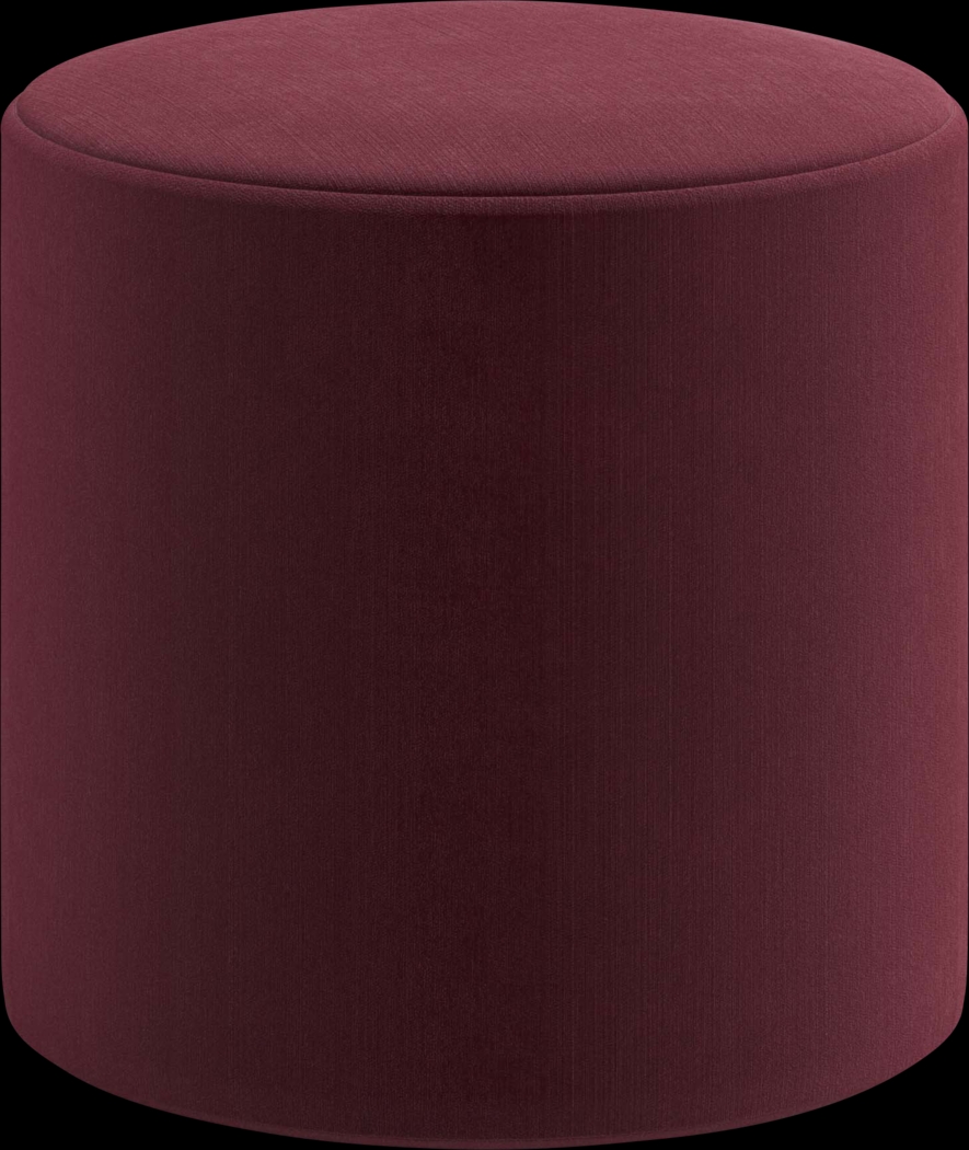 Moyle Red Ottoman - Thumbnail - Image 1
