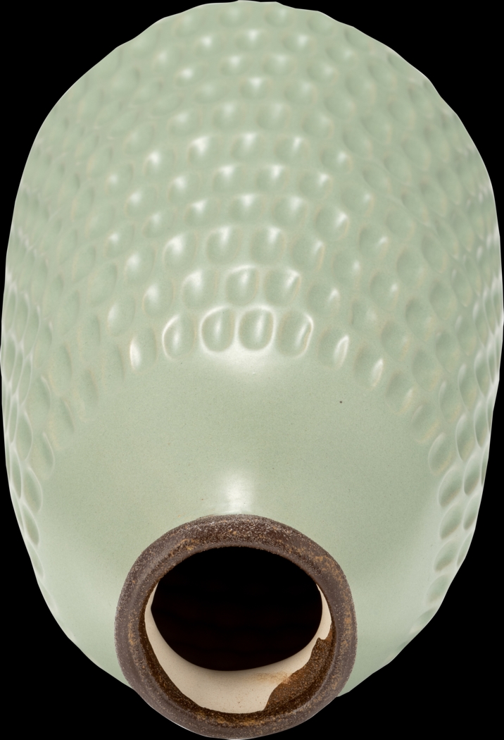 Moyne Green 12 in. Vase - Thumbnail - Image 4