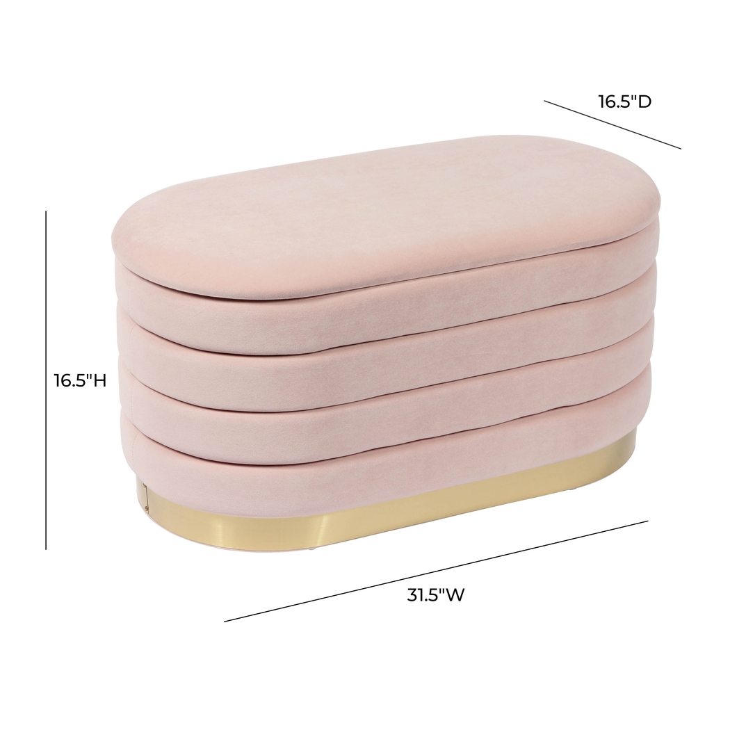 Moyra Blush Storage Bench - Thumbnail - Image 9