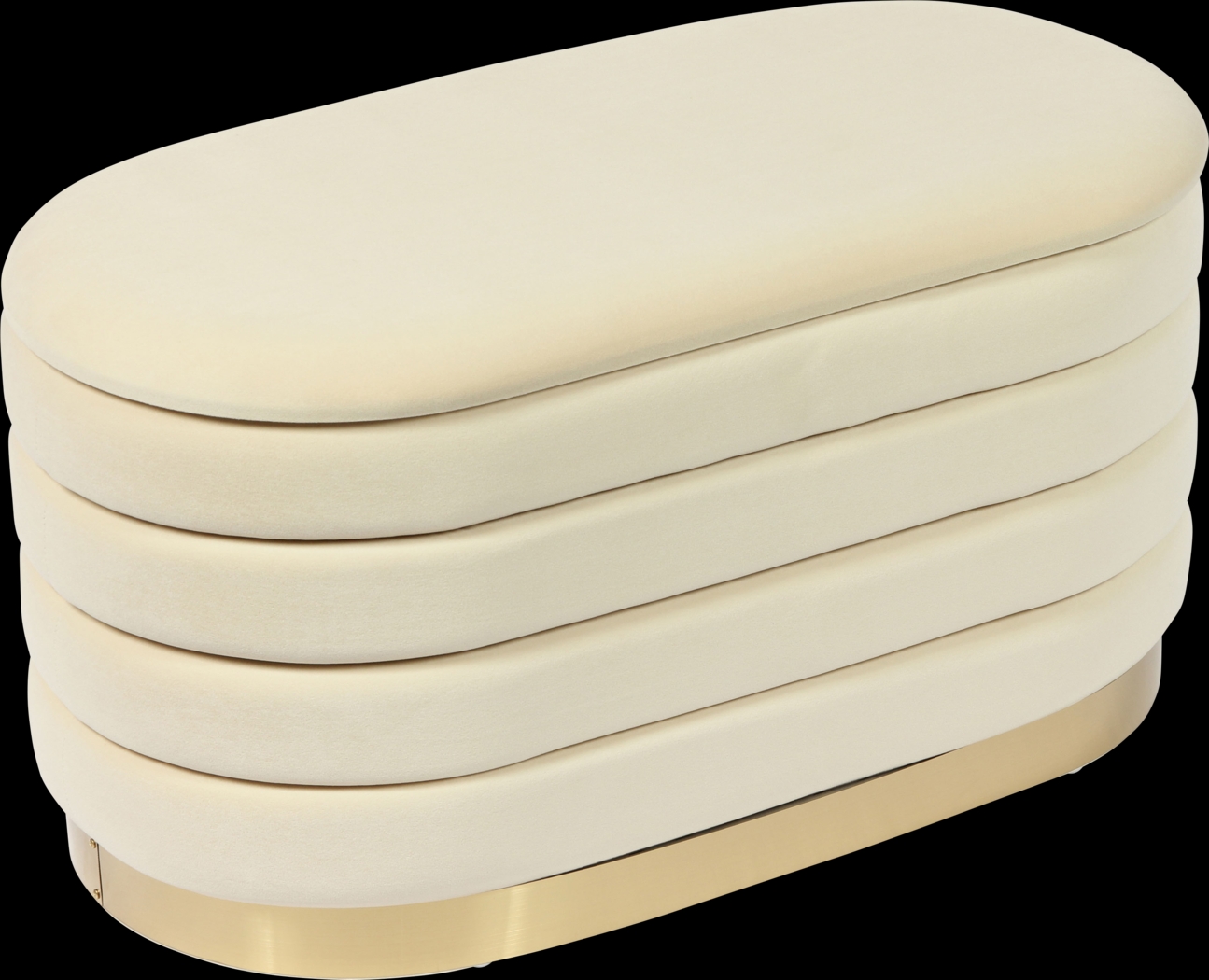 Moyra Cream Storage Bench - Thumbnail - Image 1
