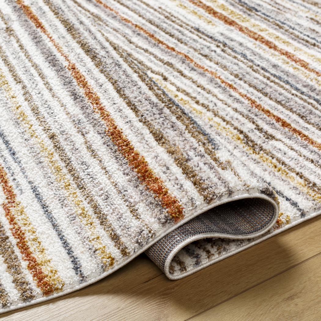 Moza Cream 5'3 x 7' Area Rug - Thumbnail - Image 4