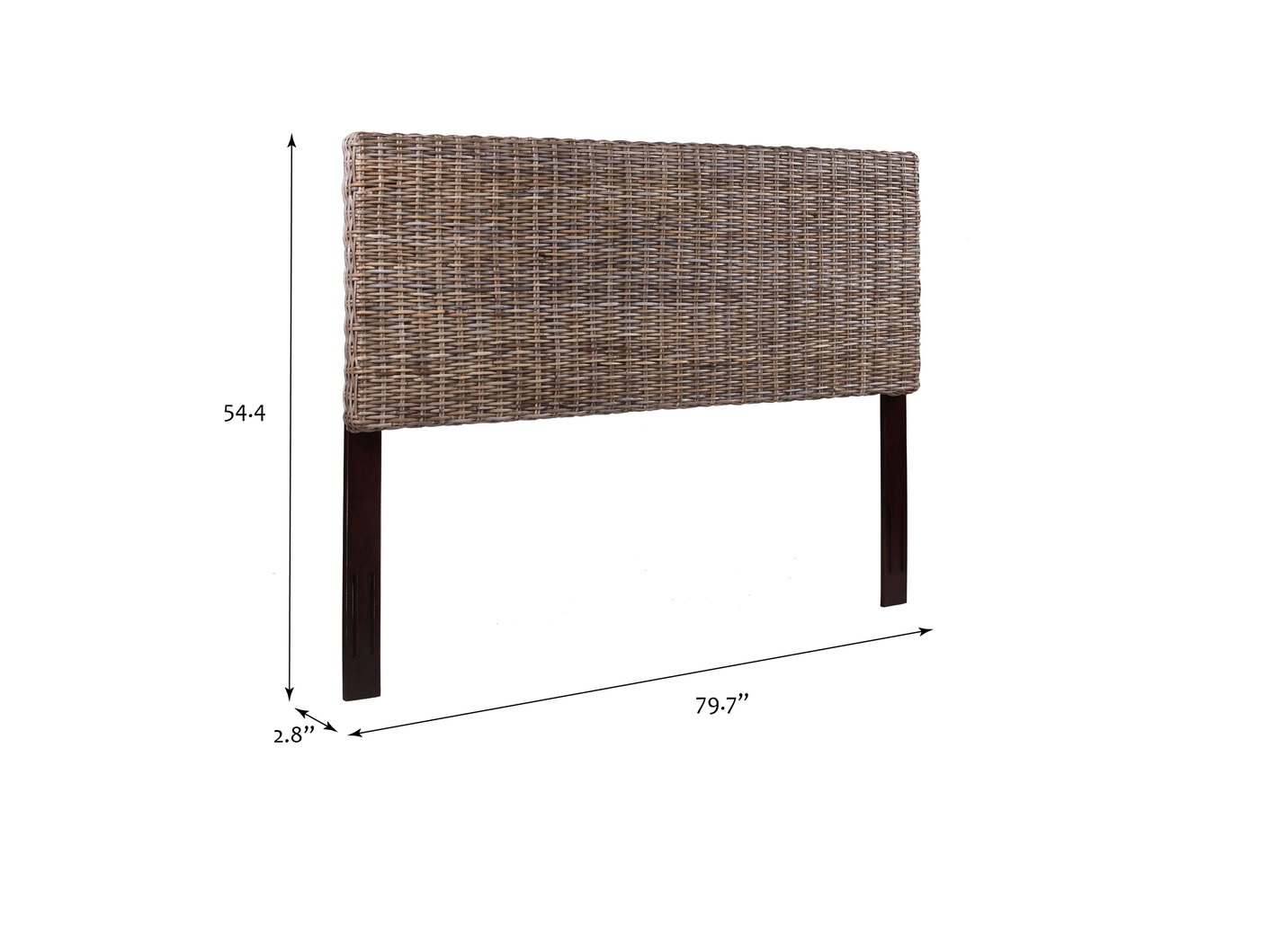 Mozzone Gray King Headboard - Thumbnail - Image 7