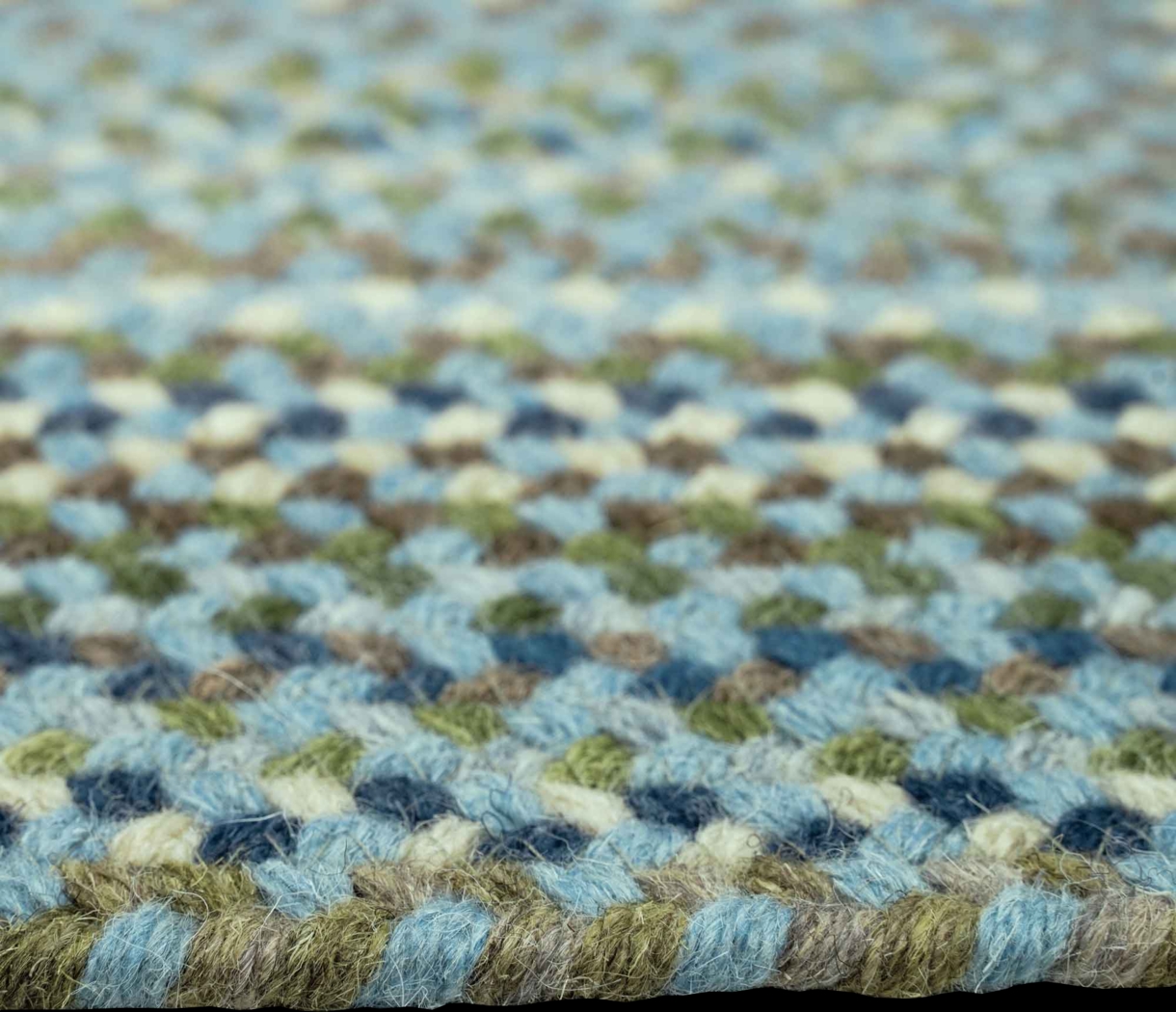 Mugadi Blue 5' x 8' Rug - Thumbnail - Image 4