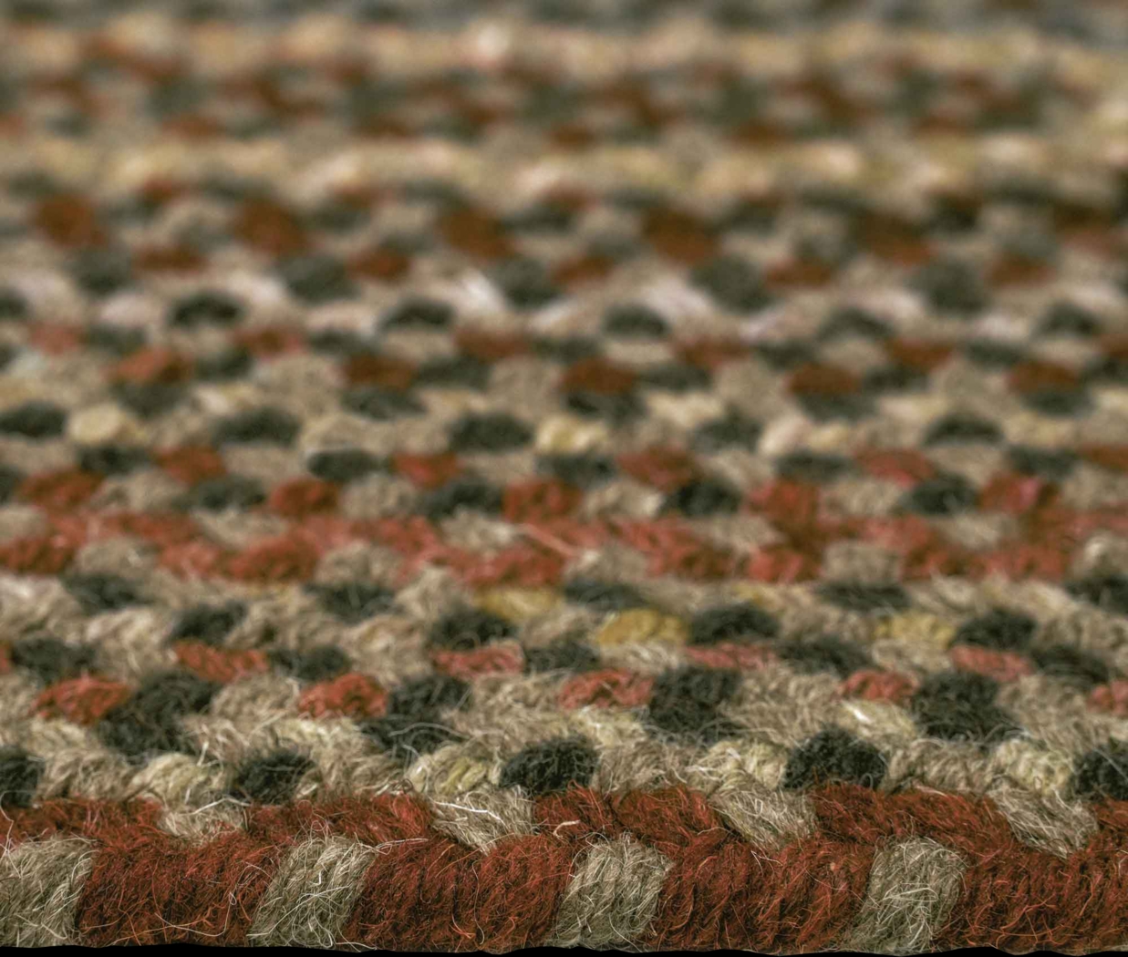 Mugadi Brown/Multi 5' x 8' Oval Rug - Thumbnail - Image 2