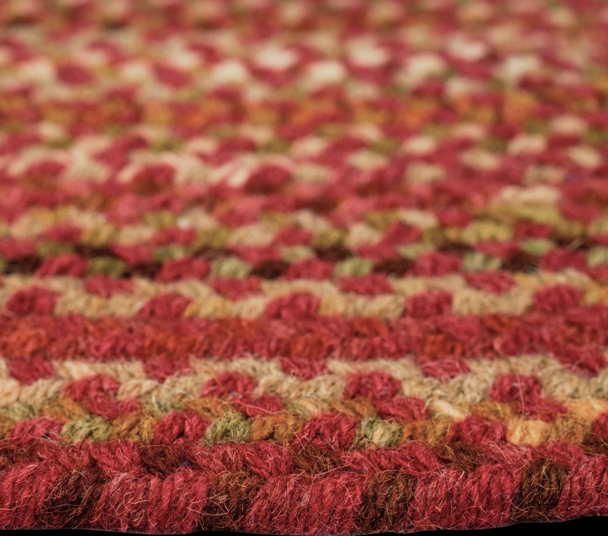 Mugadi Red 5'6 Round Rug - Thumbnail - Image 2