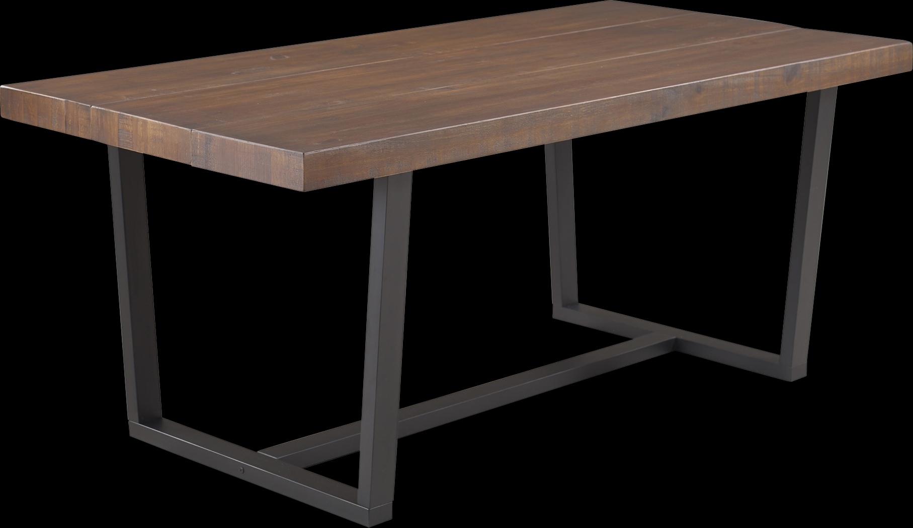 Muirwood Dark Brown Dining Table - Thumbnail - Image 1