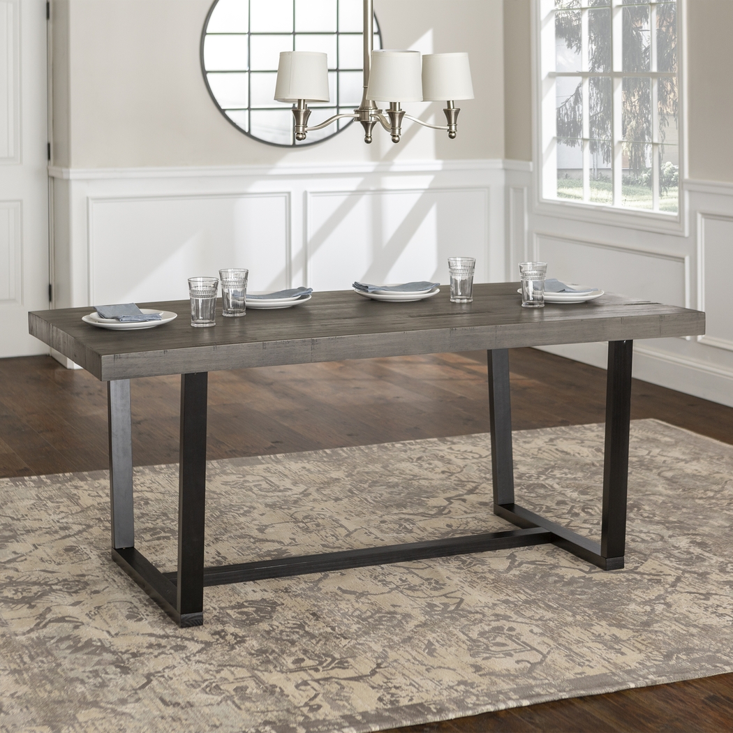 Muirwood Gray Dining Table - Thumbnail - Image 5