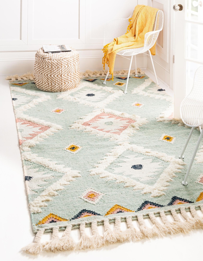Mulde Aqua 5'1 x 8'Rug - Thumbnail - Image 2