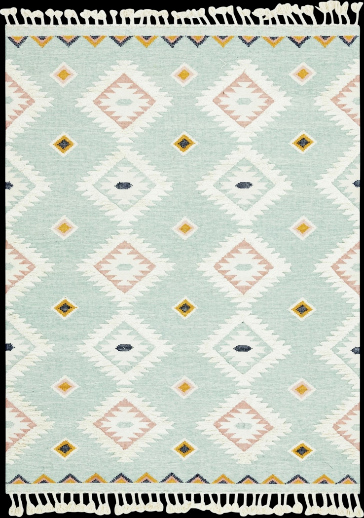 Mulde Aqua 9' x 12'2 Rug - Thumbnail - Image 1