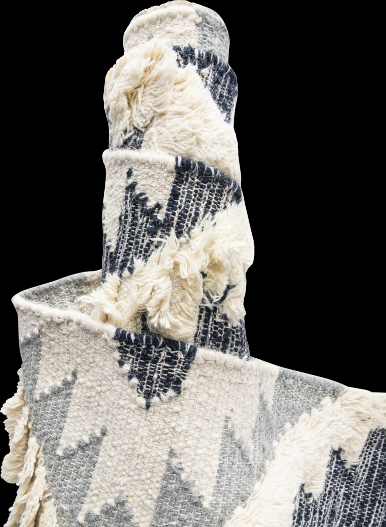 Mulde Navy 9' x 12'2 Rug - Thumbnail - Image 5