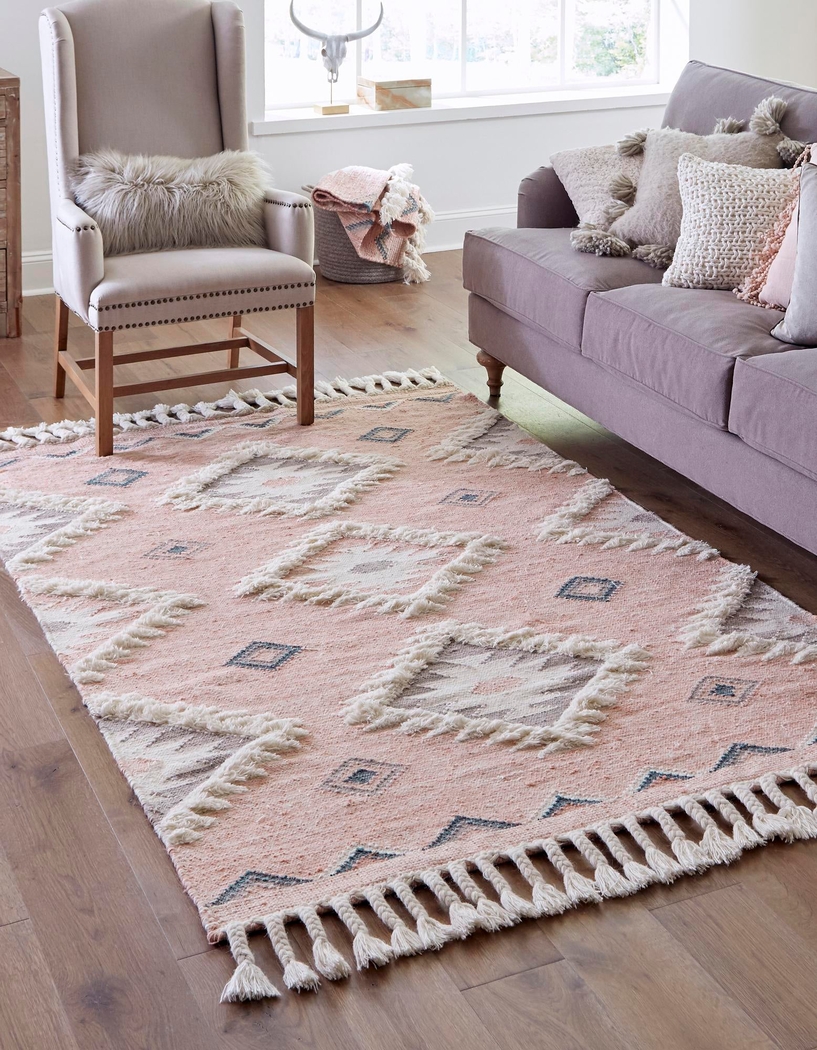 Mulde Pink 9' x 12'2 Rug - Thumbnail - Image 3