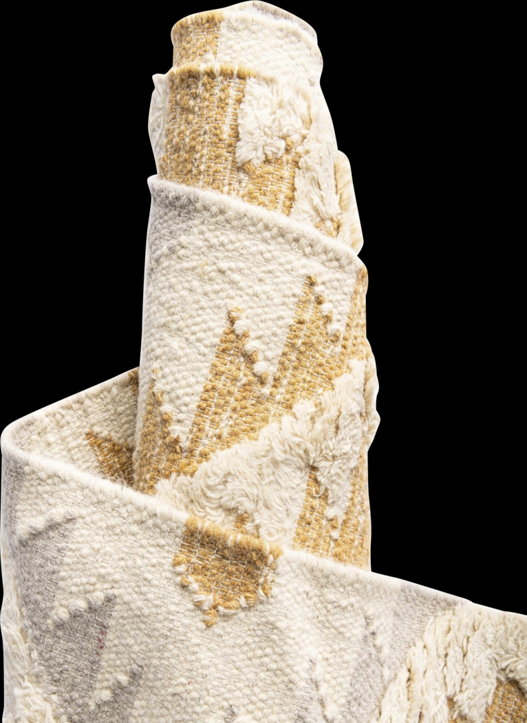 Mulde Yellow 5'1 x 8'Rug - Thumbnail - Image 5