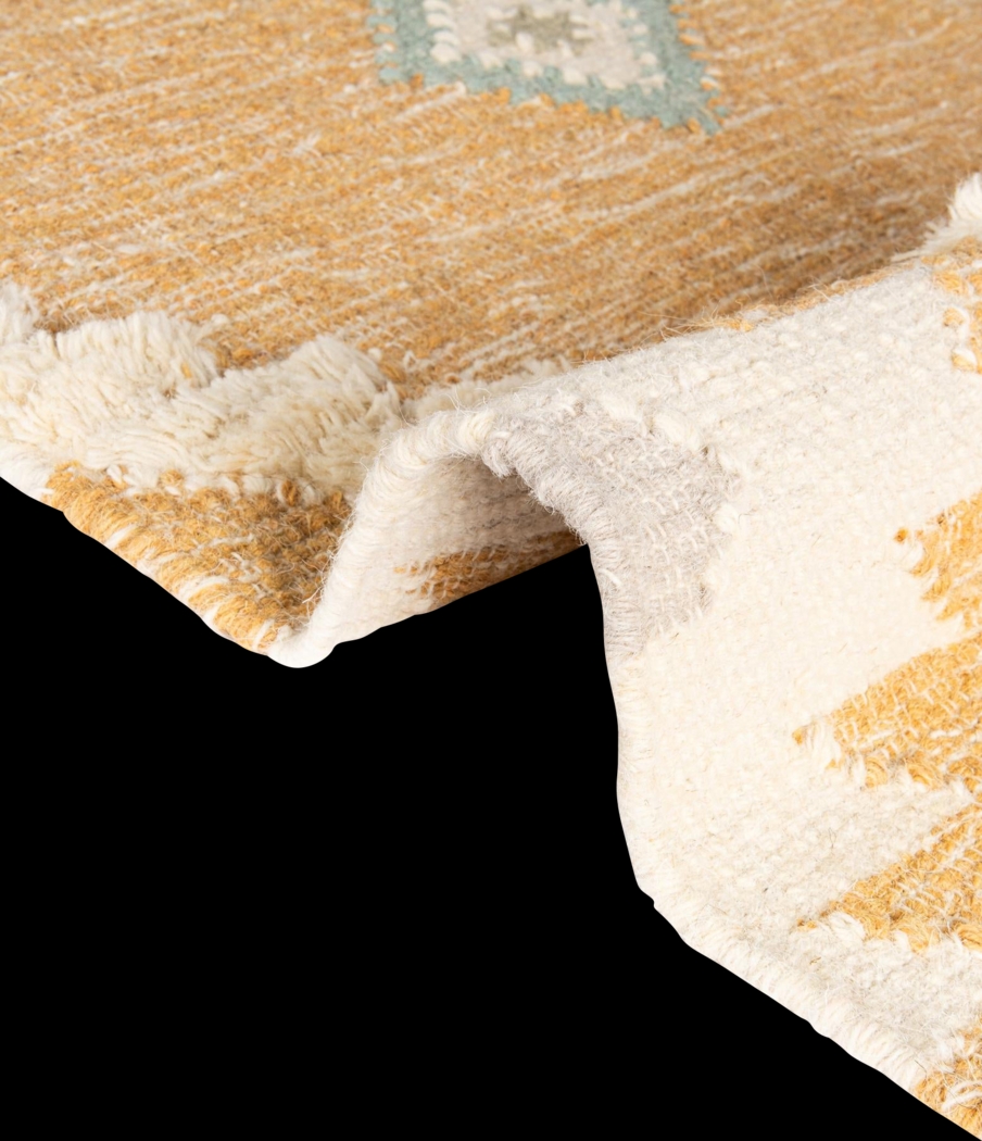 Mulde Yellow 9' x 12'2 Rug - Thumbnail - Image 2