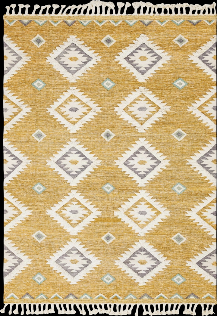 Mulde Yellow 9' x 12'2 Rug - Thumbnail - Image 1