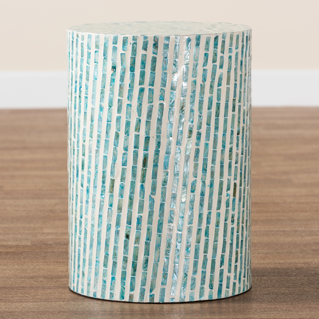 Muldrow Blue End Table - Thumbnail - Image 5