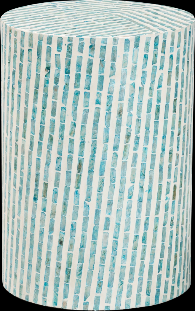 Muldrow Blue End Table - Thumbnail - Image 1