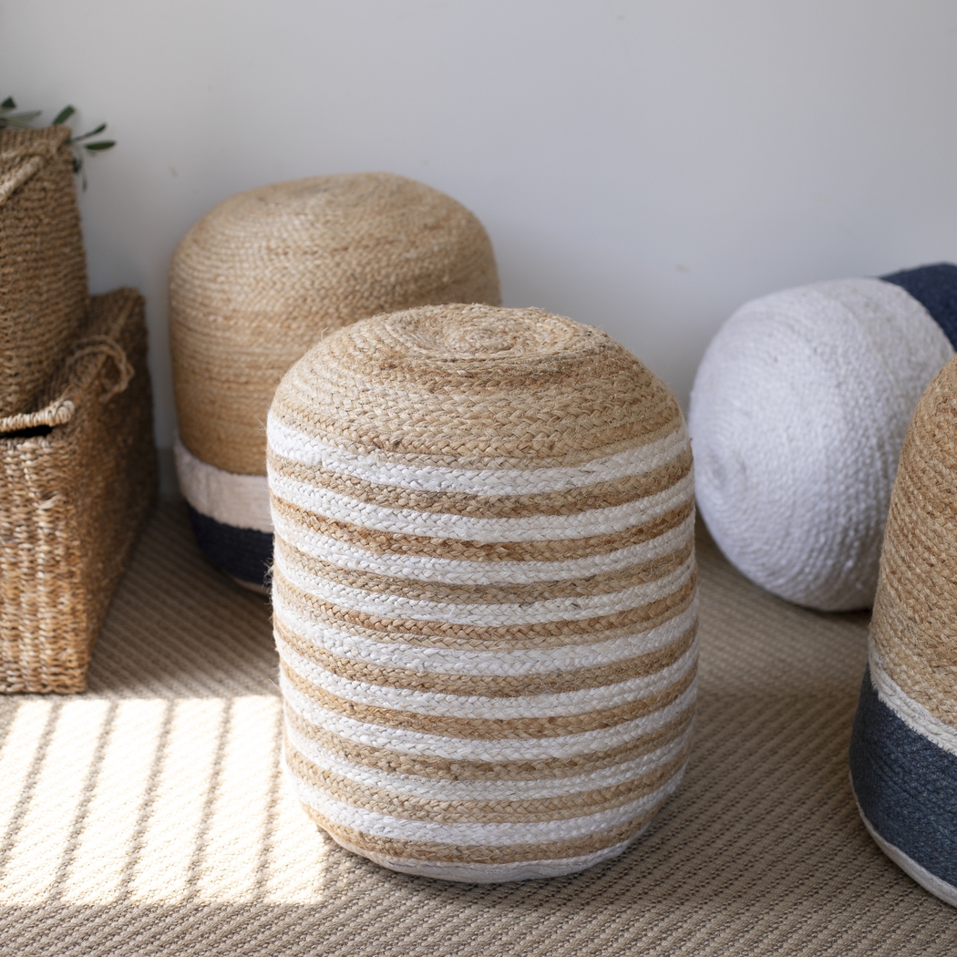 Mulemba Natural Pouf - Thumbnail - Image 3
