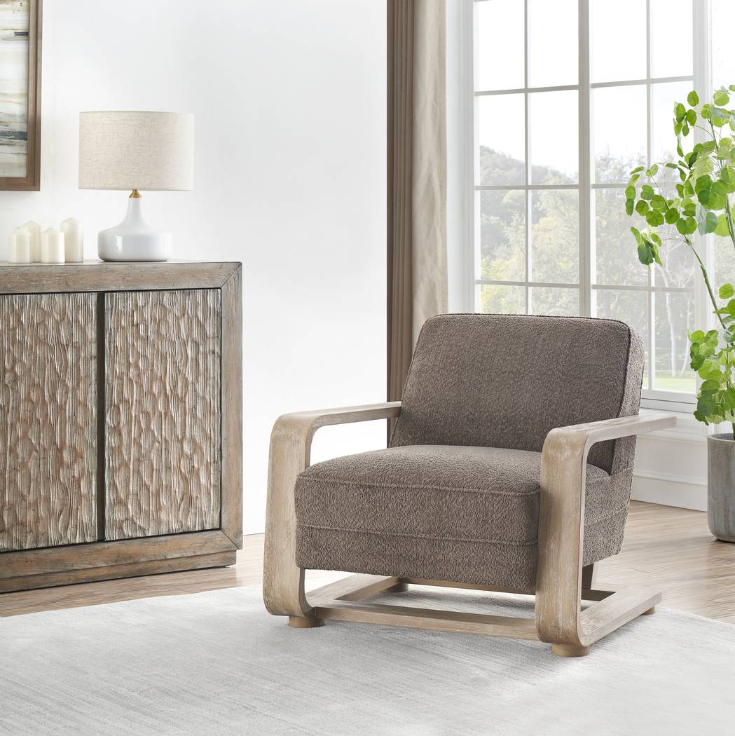 Mulherin Brown Accent Chair - Thumbnail - Image 2