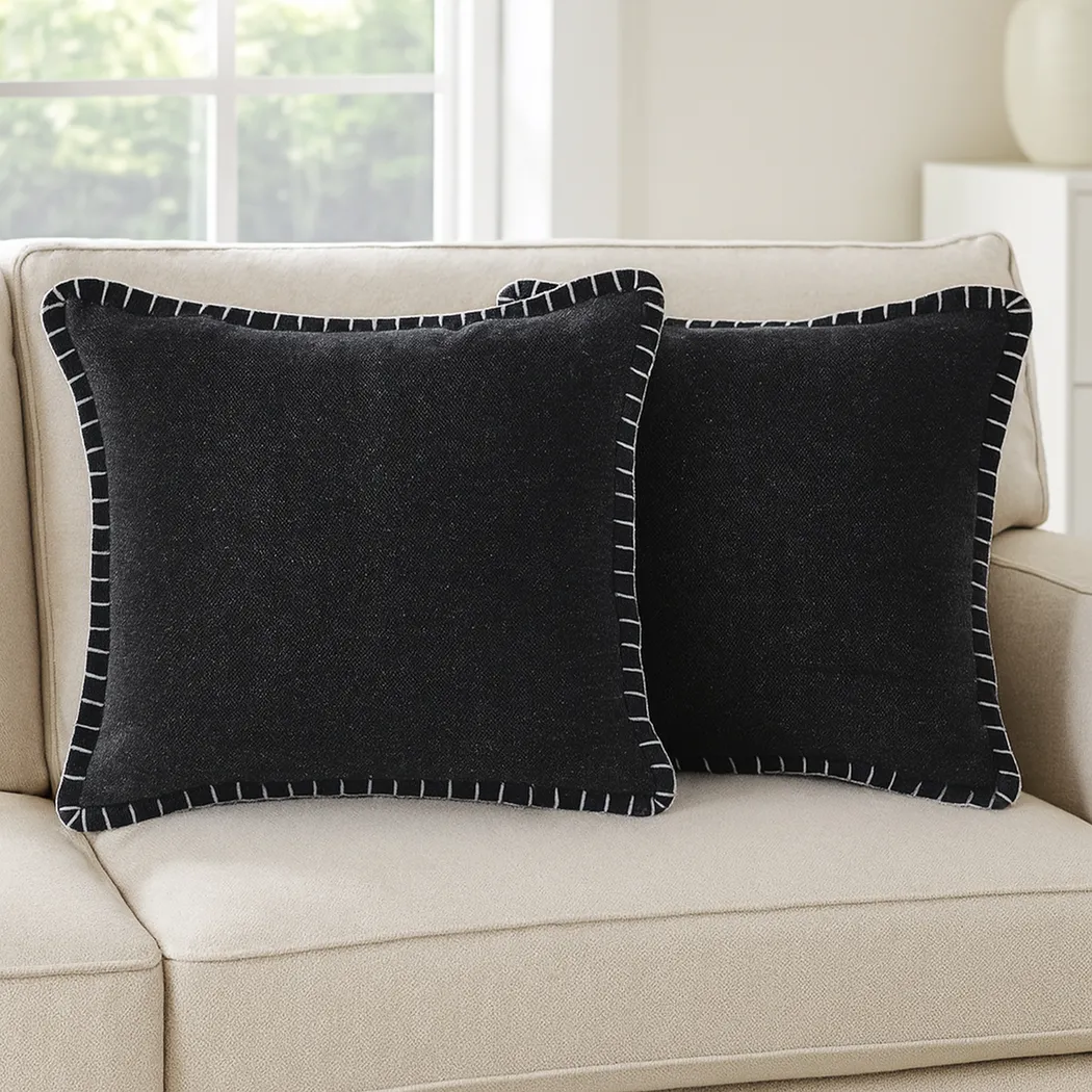 Mulland Charcoal Pillow, Set of 2 - Thumbnail - Image 2