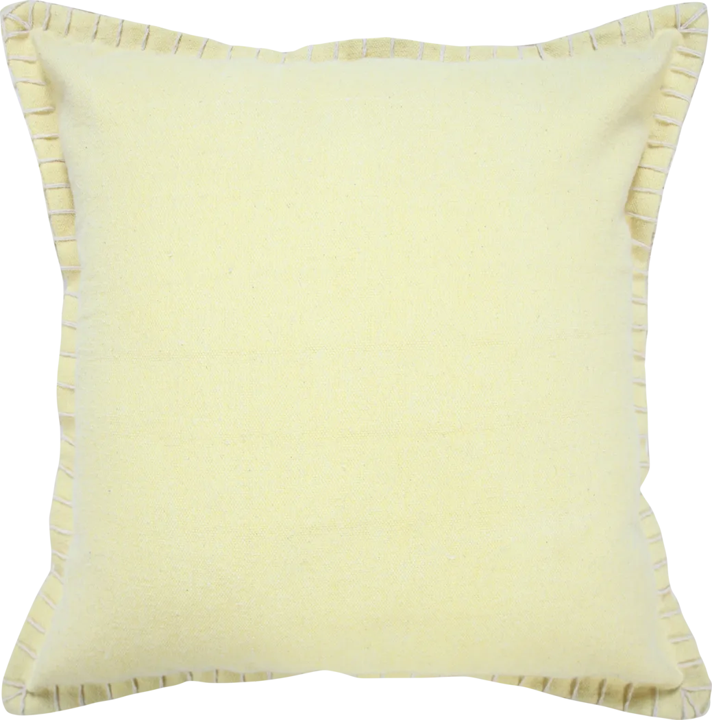Mulland Yellow Pillow, Set of 2 - Thumbnail - Image 6