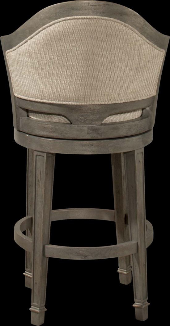 Mullein Gray Swivel Counter Height Stool - Thumbnail - Image 5