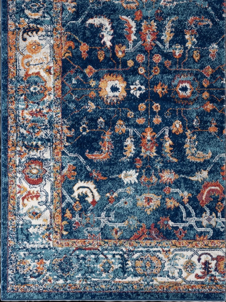 Mulmeda Blue 5' x 7'6 Rug - Thumbnail - Image 4
