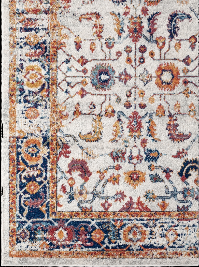 Mulmeda Orange 2' x 6' Runner Rug - Thumbnail - Image 4