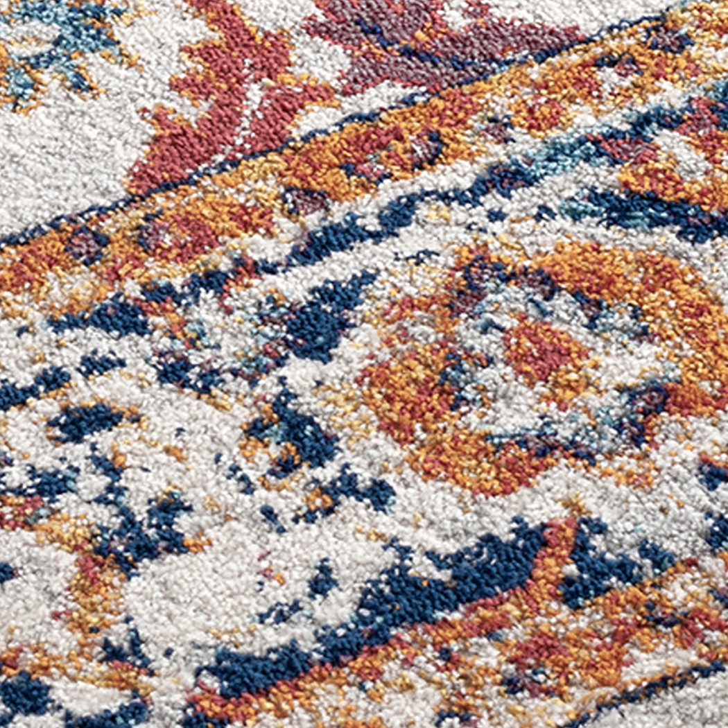 Mulmeda Orange/Multi 5' x 7'6 Rug - Thumbnail - Image 3