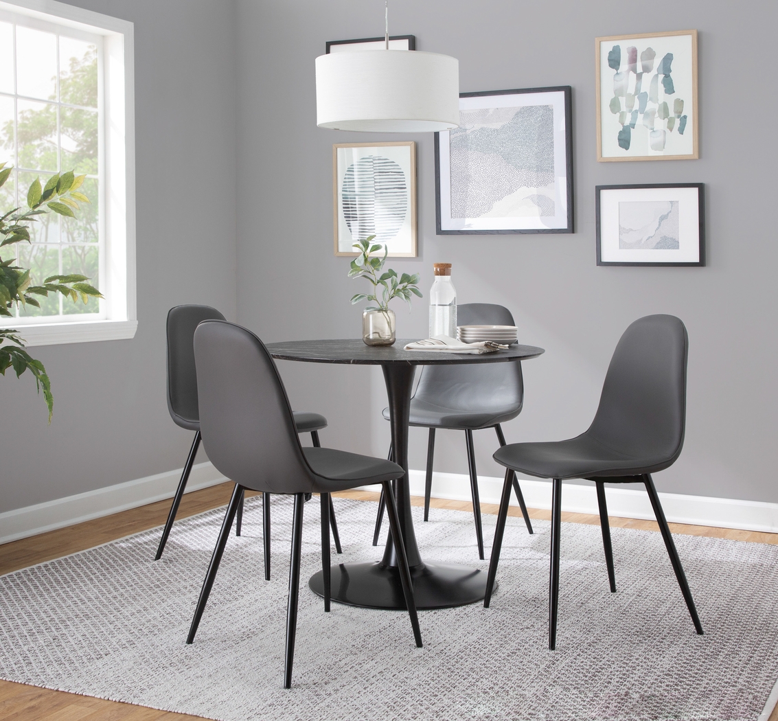 Mulroy Black Dining Table - Thumbnail - Image 2