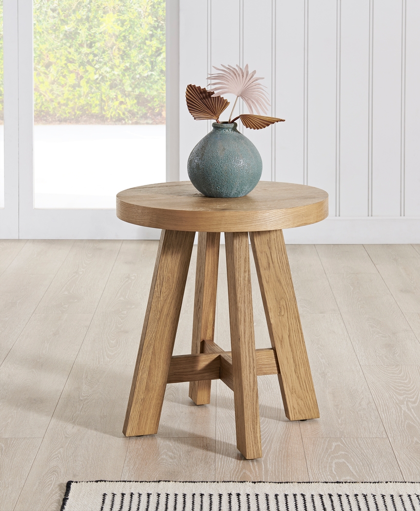 Mulumbu Brown End Table - Thumbnail - Image 2