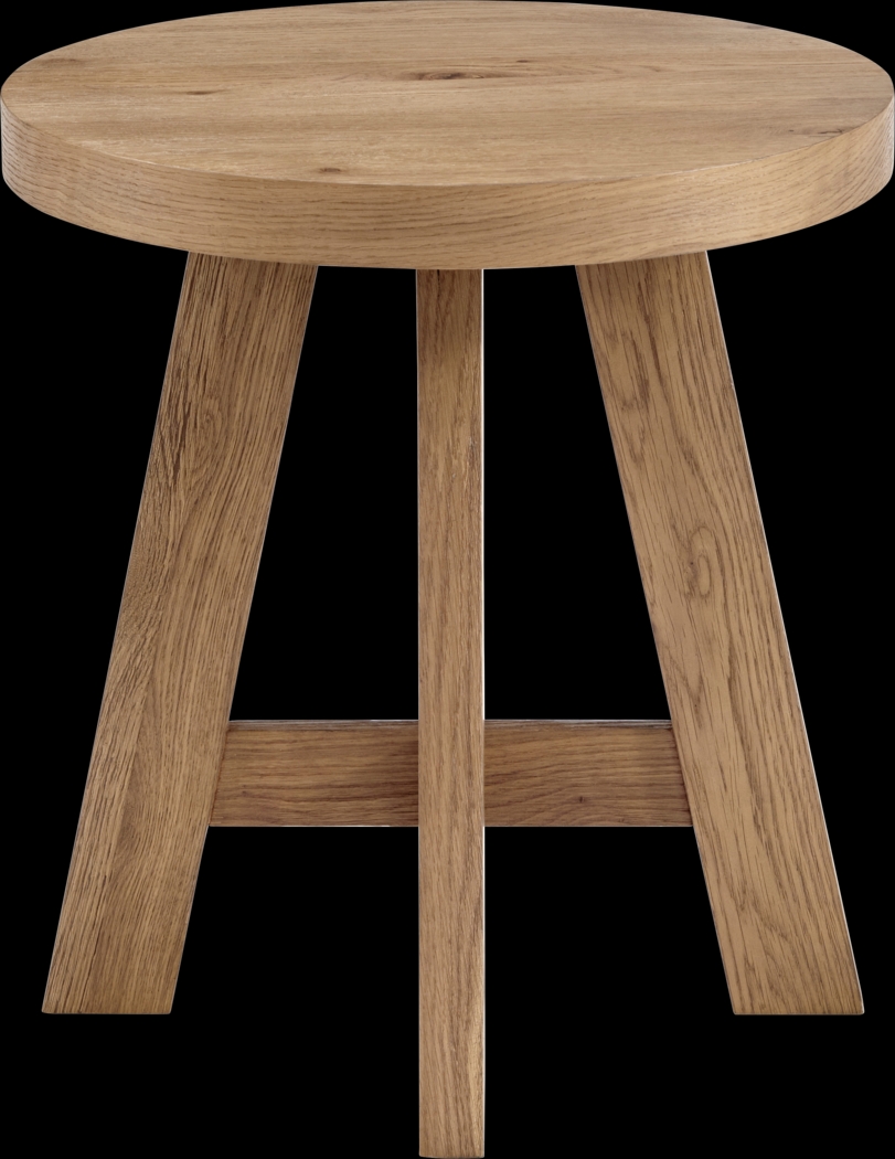 Mulumbu Brown End Table - Thumbnail - Image 1