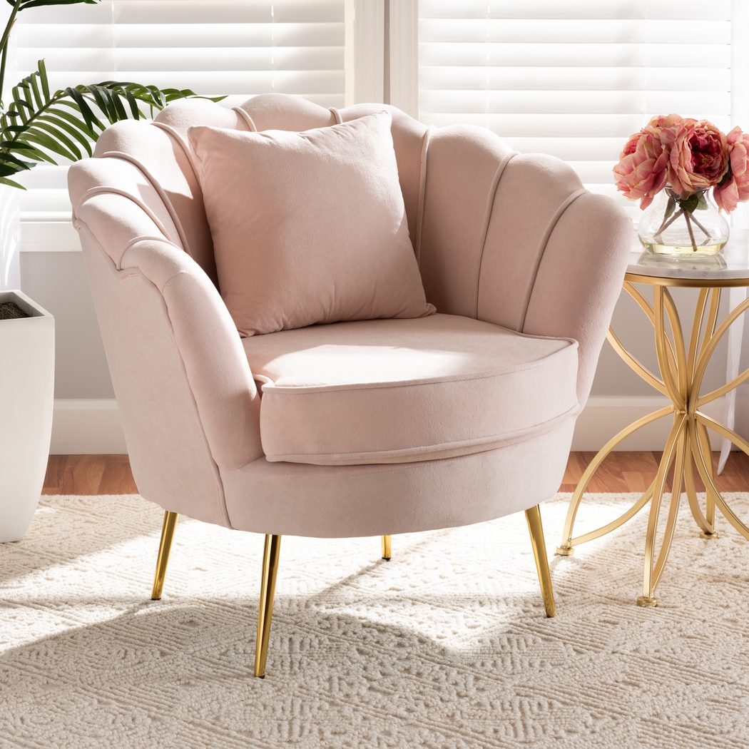 Mulvehill Blush Accent Chair - Thumbnail - Image 2