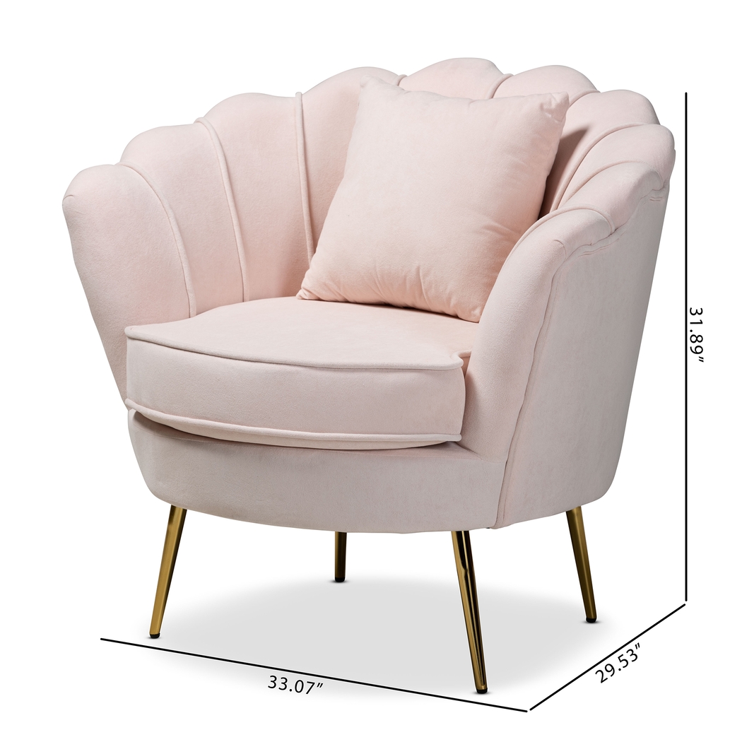 Mulvehill Blush Accent Chair - Thumbnail - Image 10