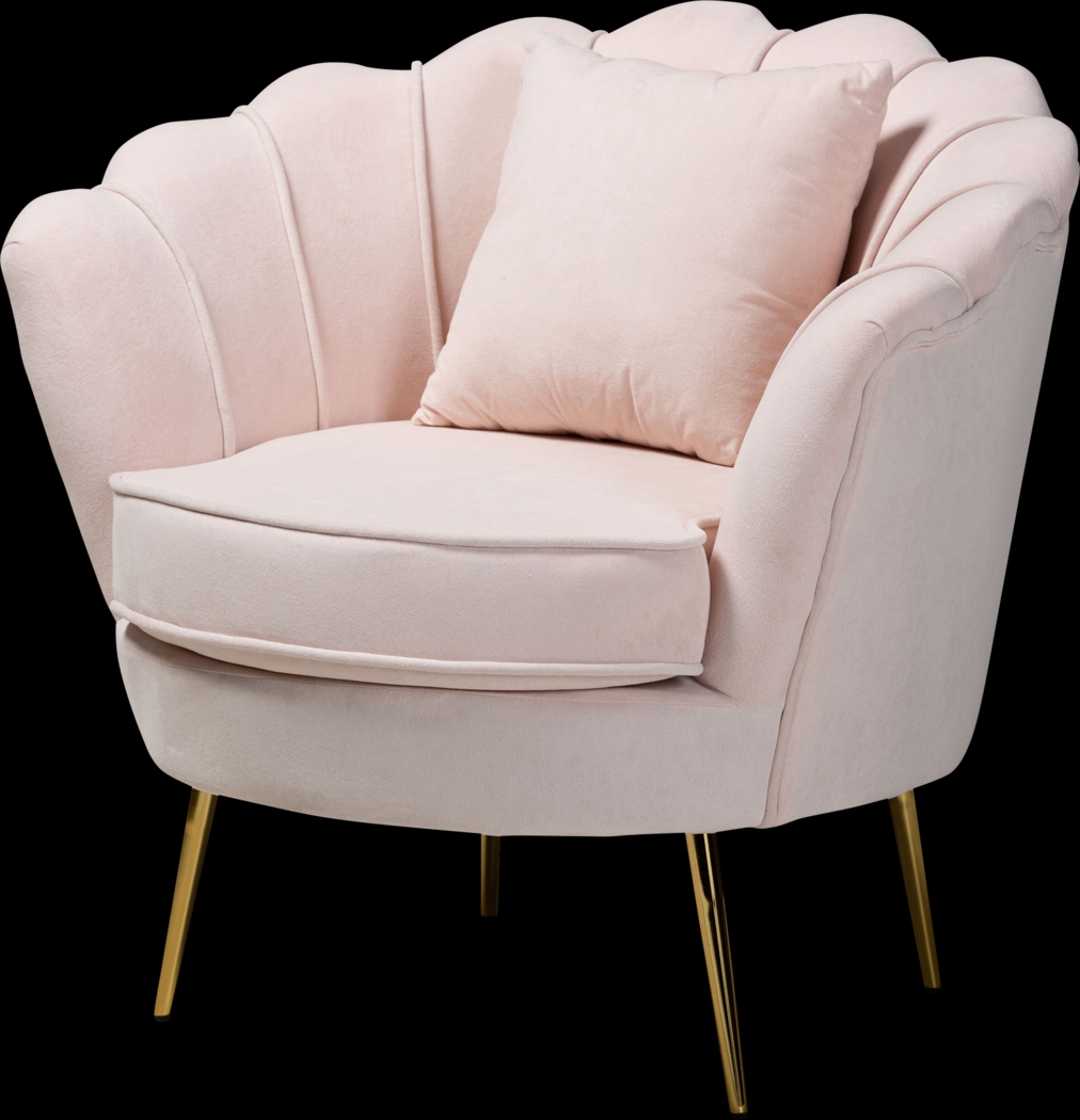 Mulvehill Blush Accent Chair - Thumbnail - Image 1