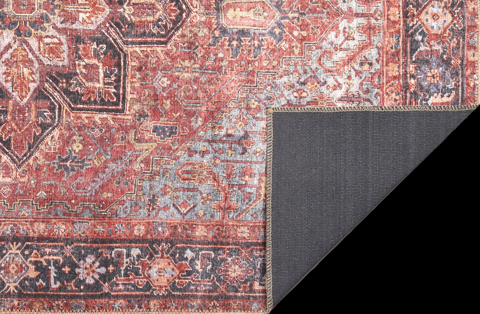 Mulvista Red 8'4 x 11'6 Rug - Thumbnail - Image 4