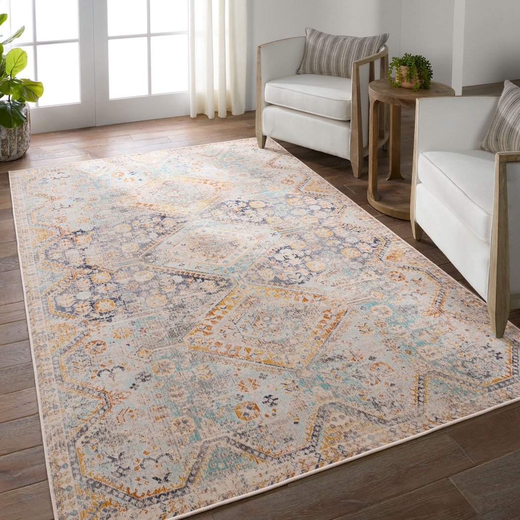 Mumbai Amber 8' x 10' Rug - Thumbnail - Image 2