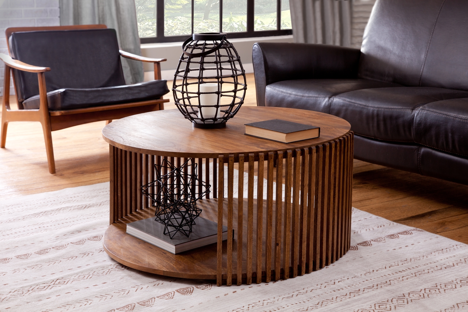 Munia Brown Coffee Table - Thumbnail - Image 2