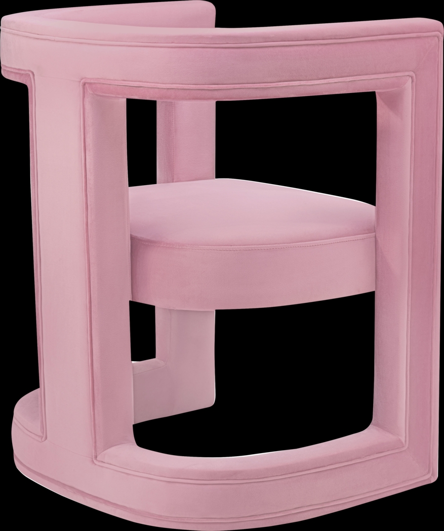 Munsey Pink Accent Chair - Thumbnail - Image 3